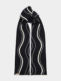 Archive Knitwear Navy Scarf