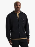 Archive Men's Swirl Knitwear Black Cardigan